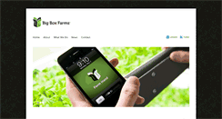 Desktop Screenshot of bigboxfarms.com